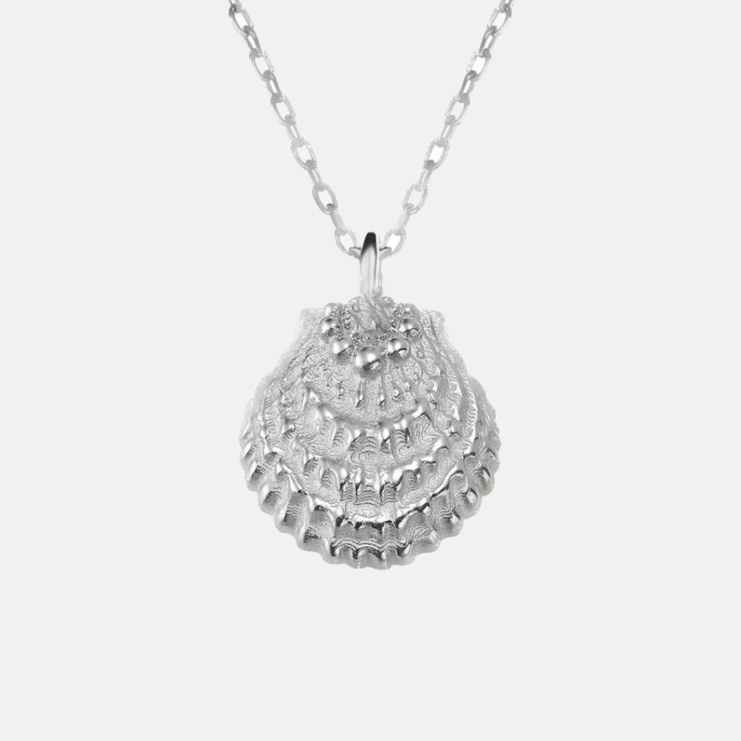Shell Necklace Silver