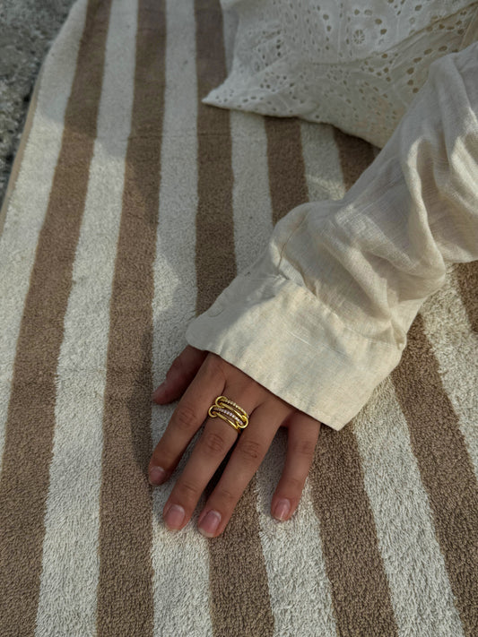 Sunset Stack Ring