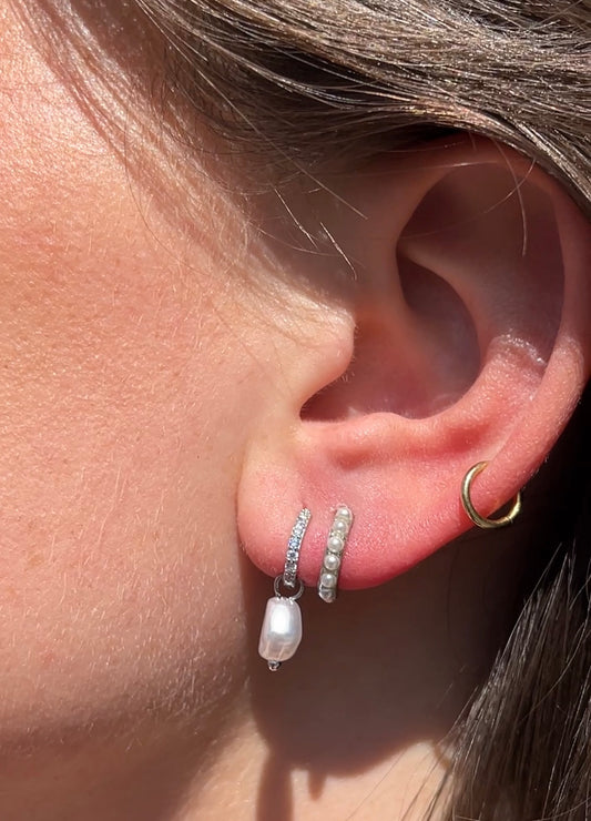 Paros Earrings Silver