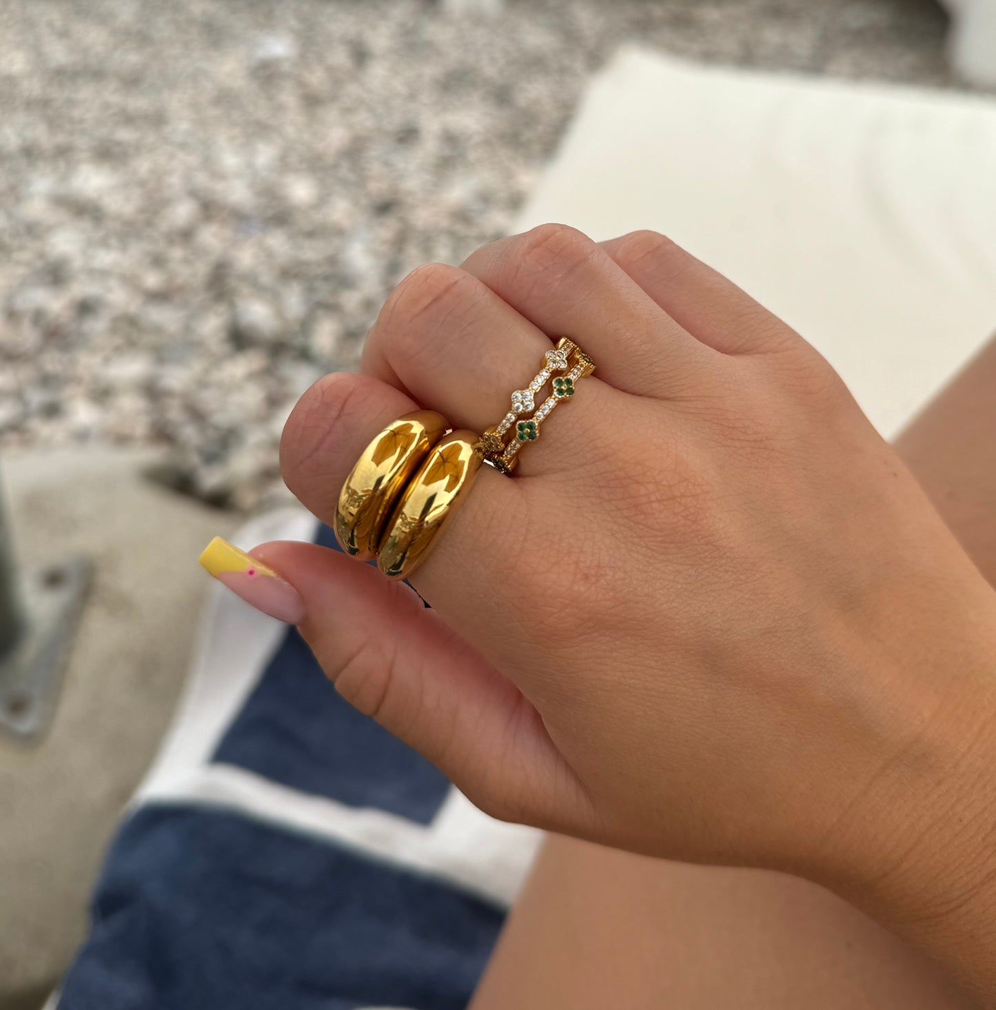 Clove Ring Green