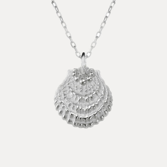 Shell Necklace Silver