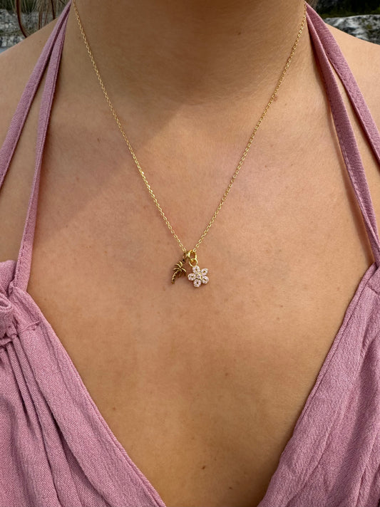 Pink Sunpetal Charm