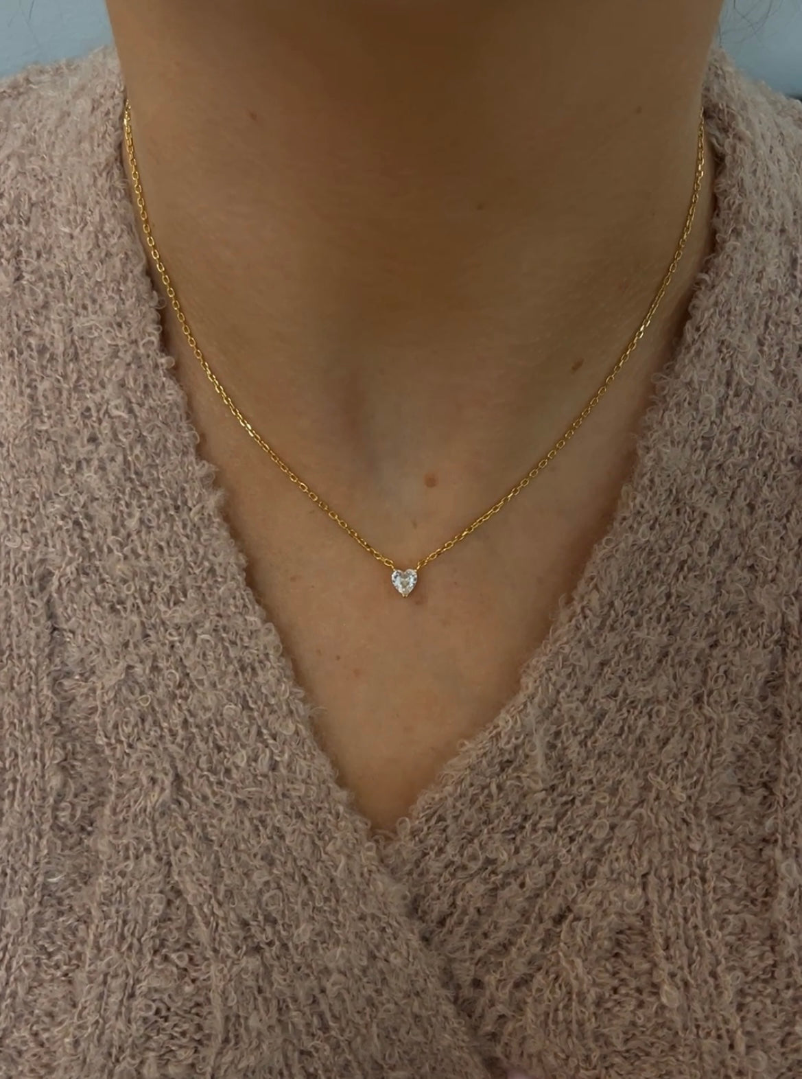 Amore Necklace Guld