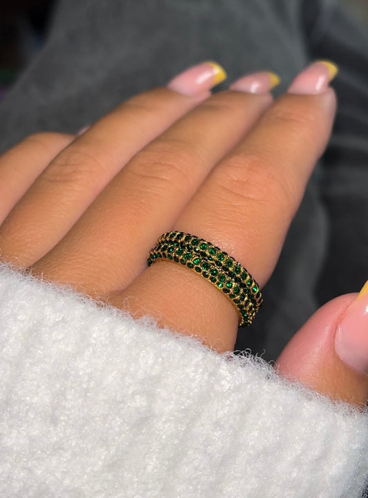 Asteria Ring Green